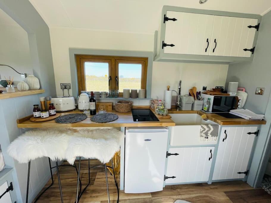 The Hut@Trefechan Wen - Coastal Coziness! Goodwick Exterior foto